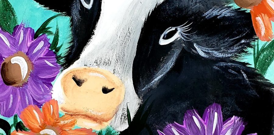 Cup of Brushes Painting and Crafts